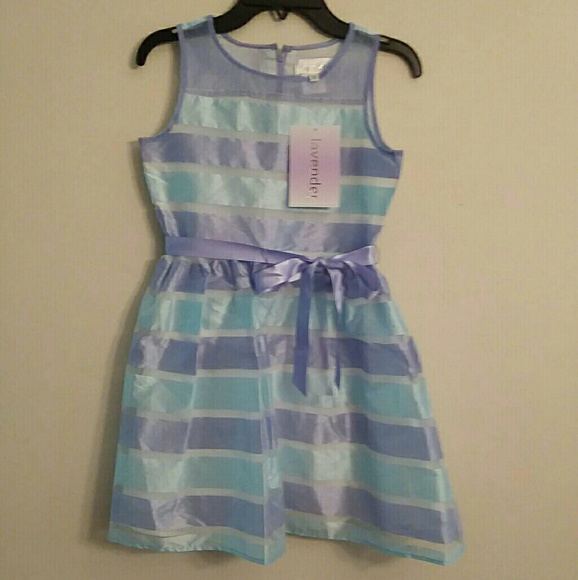 Lavender by Us Angel Girl's DRESS SIZE: 10 - Picture 1 of 8